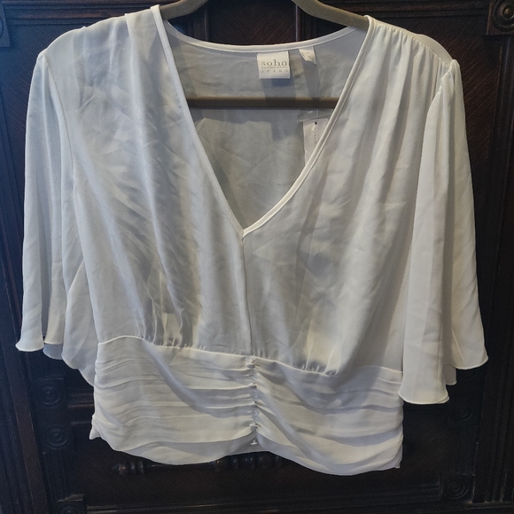 New York & Company Tops - NY&Co Soho Jeans Shirt